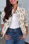 Women's Spring Fashion Daisy Embroidered Jacket