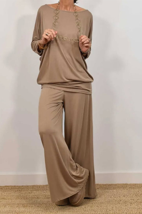 Women's Round Neck Loose Comfortable Casual Suit