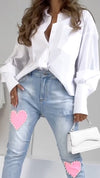 Women's Lapel Casual Shirt