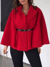 Women's Round Neck Casual Cape Top