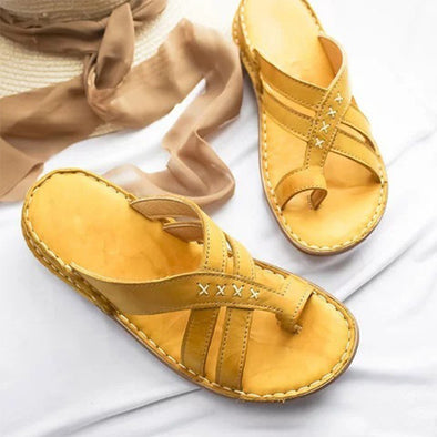 Women's Casual Wedge Slip-On Sandals
