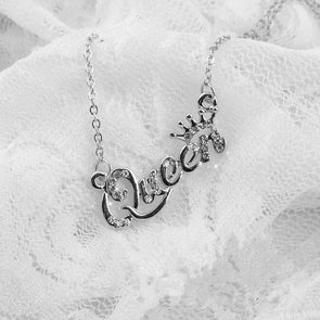 Diamond queen necklace
