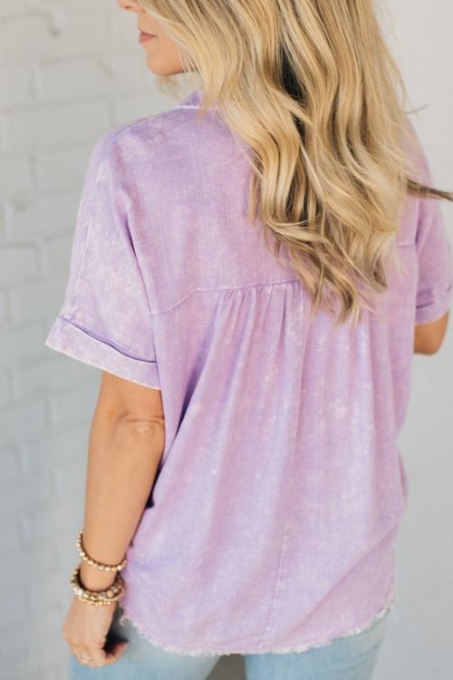 Women's V-neck Casual Tops