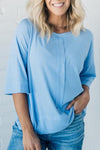 Women's Lapel Hollow Casual Top