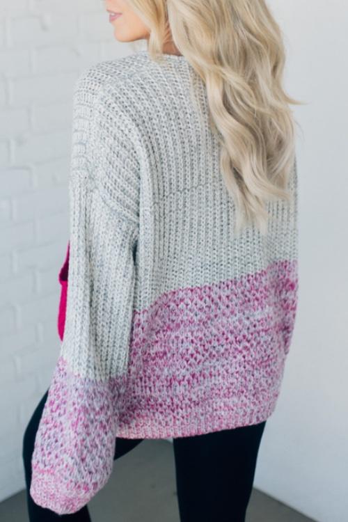 Women's Casual V-neck Sweater