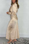 Women's Lapel Rhinestone Satin Two-piece Suit Fashion Trends