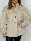 Women's V-neck Button Casual Fur Coat Fashion Trends