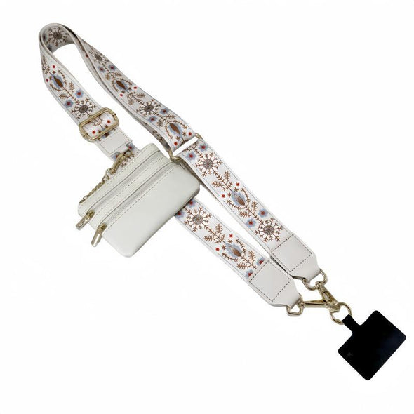 ?Phone Strap with Zippered Pouch