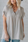 Women's V-neck Casual Tops