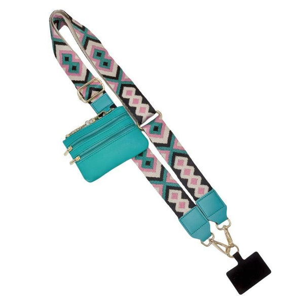 ?Phone Strap with Zippered Pouch