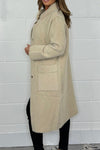 Women's Solid Color High Collar Long Coat Fashion Trends