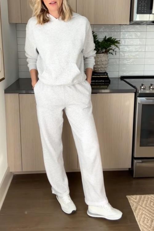 Women's Round Neck Casual Suit