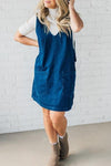 Women's V-neck Casual Dress