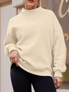 Women's half turtleneck long sleeve sweatshirt