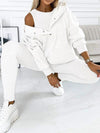Hooded Casual and Comfortable Sweatshirt Suit