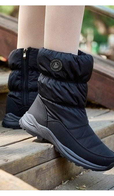 Women's Winter Outdoor Fleece Snow Boots