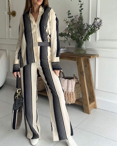 Women's Fashion Satin Fashion Suit