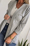 Women's Casual Solid Color Suit Jacket