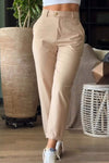 Women's Casual Nine-point Suit Pants