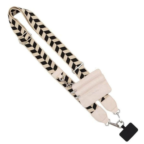 ?Phone Strap with Zippered Pouch