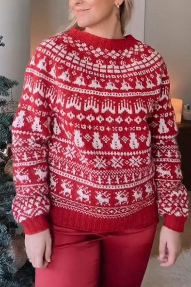 Christmas Long Sleeve Casual Sweater