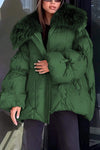 Women's Furry Down Jacket