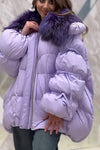 Women's Furry Down Jacket