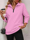 Women's Solid Color Polo Shirt