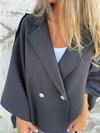 Casual Lapel One-piece Sleeve Jacket