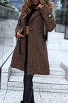 Women's Winter Warm Solid Color Lapel Blazer