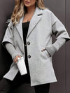 Women's Lapel Long-sleeved Patchwork Casual Jacket