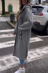 Women's Casual Hooded Long Coat