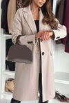 Women's fashionable double breasted coat