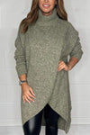 Women's Gorgeous cross over roll neck jumper