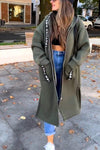 Women's Casual Hooded Long Coat