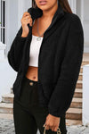 Women's Casual Plush Loose Warm Long-sleeved Cardigan Jacket