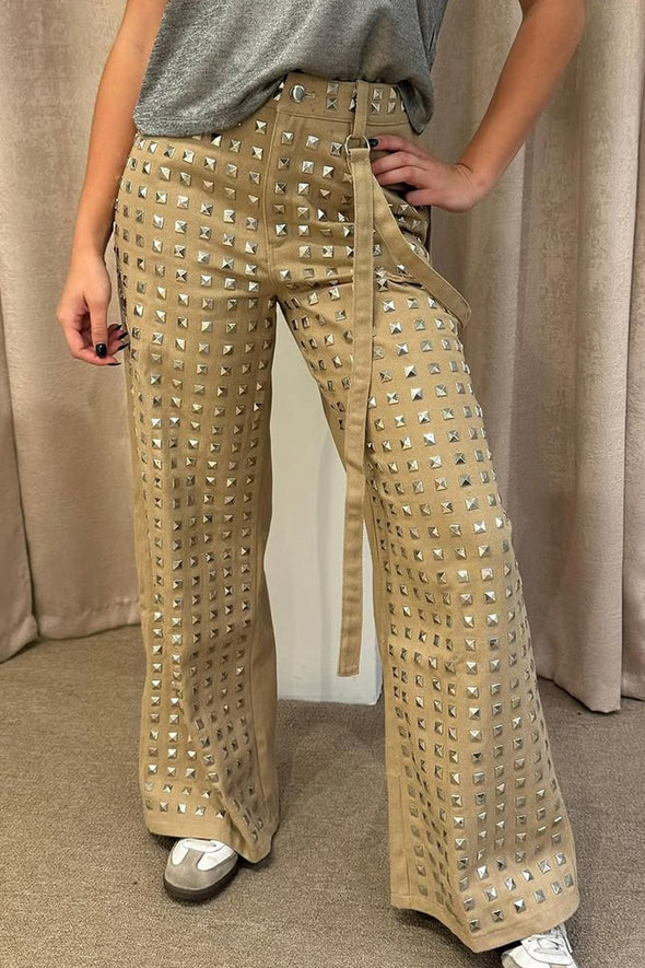 Women's Fashion Sequined Jeans