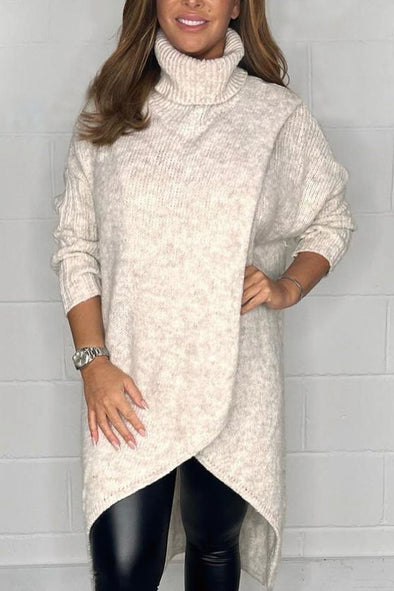 Women's Gorgeous cross over roll neck jumper