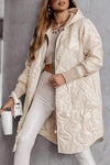 Women's Multi-colored Winter Warm Zipper Hooded Coat