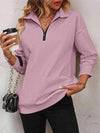 Women's Solid Color Polo Shirt