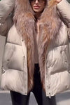 Women's Furry Down Jacket