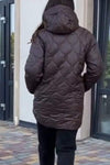 Women's Casual Hooded Zipper Thick Cotton Coat