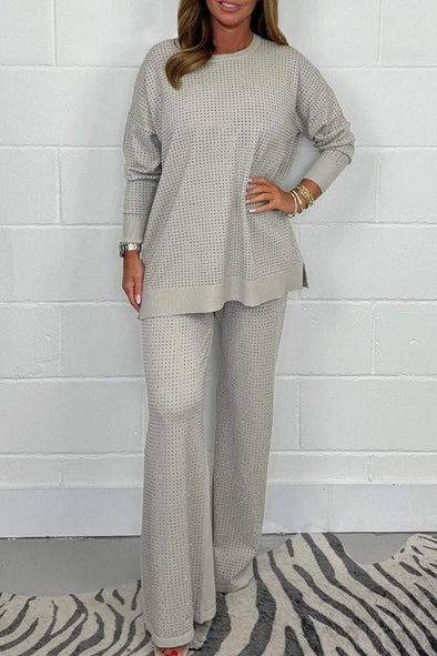 Women's Soft Knit Jumper & Trouser Co-Ord