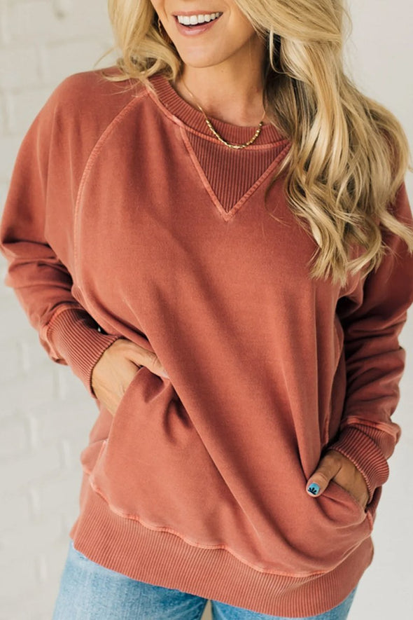 Solid Color Hoodie for Women