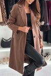 Women's fashionable double breasted coat