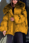 Women's Furry Down Jacket