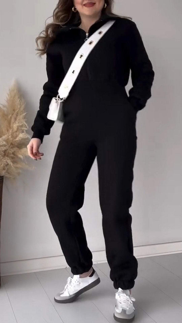 Women's Long Sleeve Jumpsuit