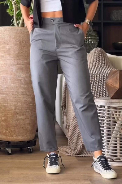 Women's Casual Nine-point Suit Pants