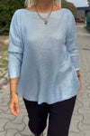 Women's Casual Solid Color Knitted Top