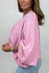 Women's V-Neck Cross Front Knit Jumper